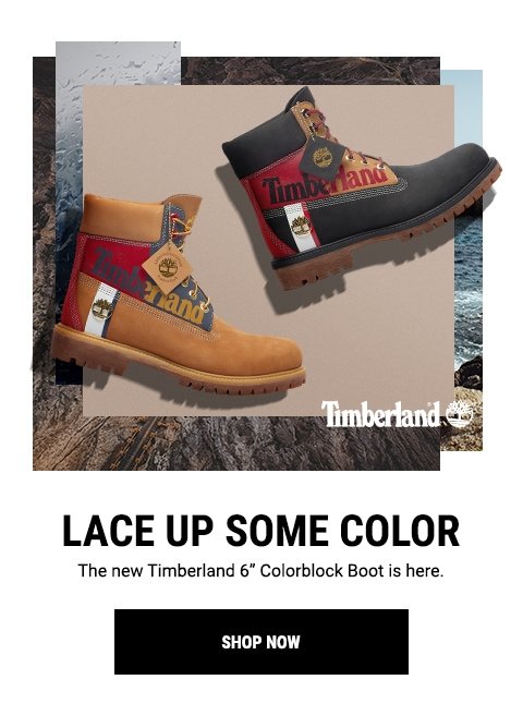 Timberland Colorblock 6” boots 