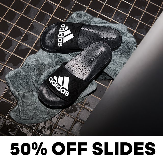 adidas 50 off slides