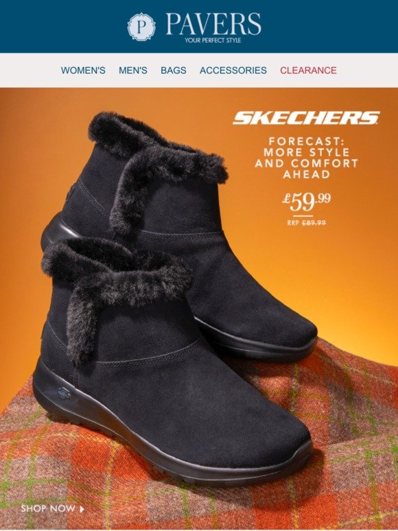 pavers skechers boots