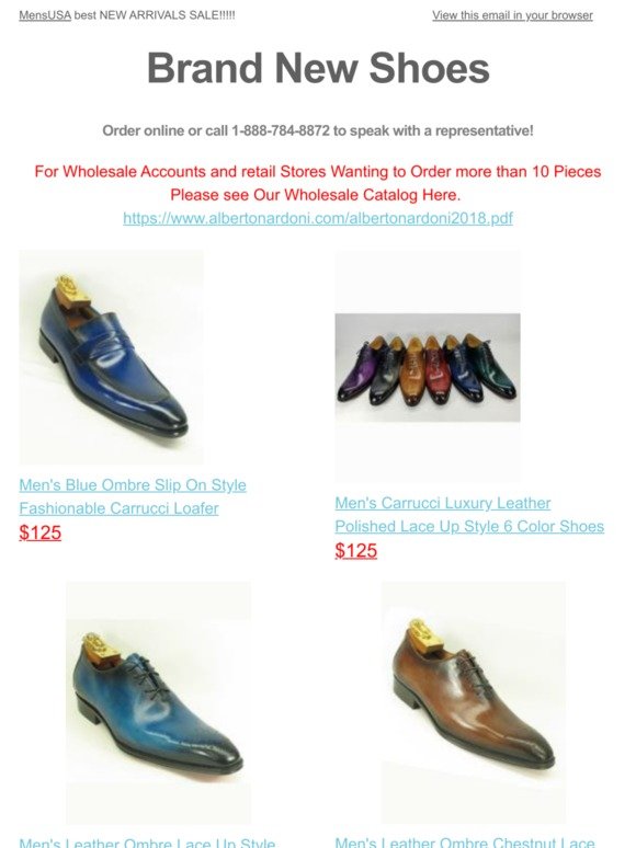 Carrucci Leather Dress Shoe 