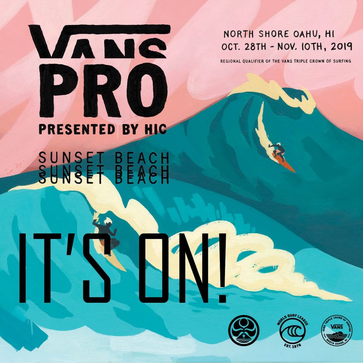 HIC Surf: Vans Pro Presented by HIC is 