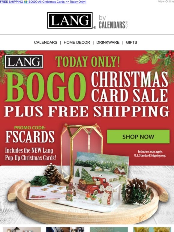 Lang Com Hurry Your Favorite Christmas Cards Are Going Fast Milled