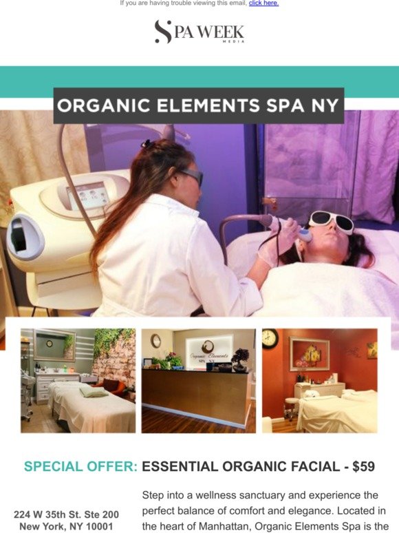Get Your Facial Fix At Organic Elements Spa