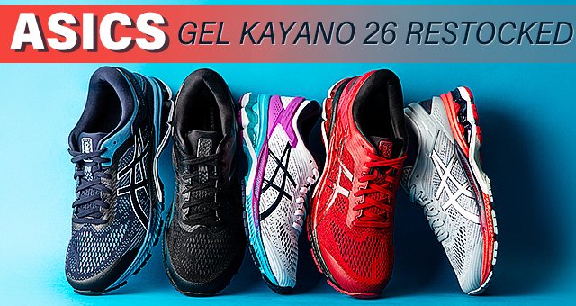 catch of the day asics kayano