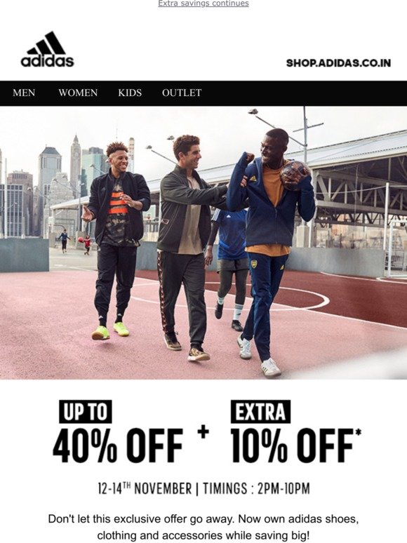 adidas outlet coupon 2019