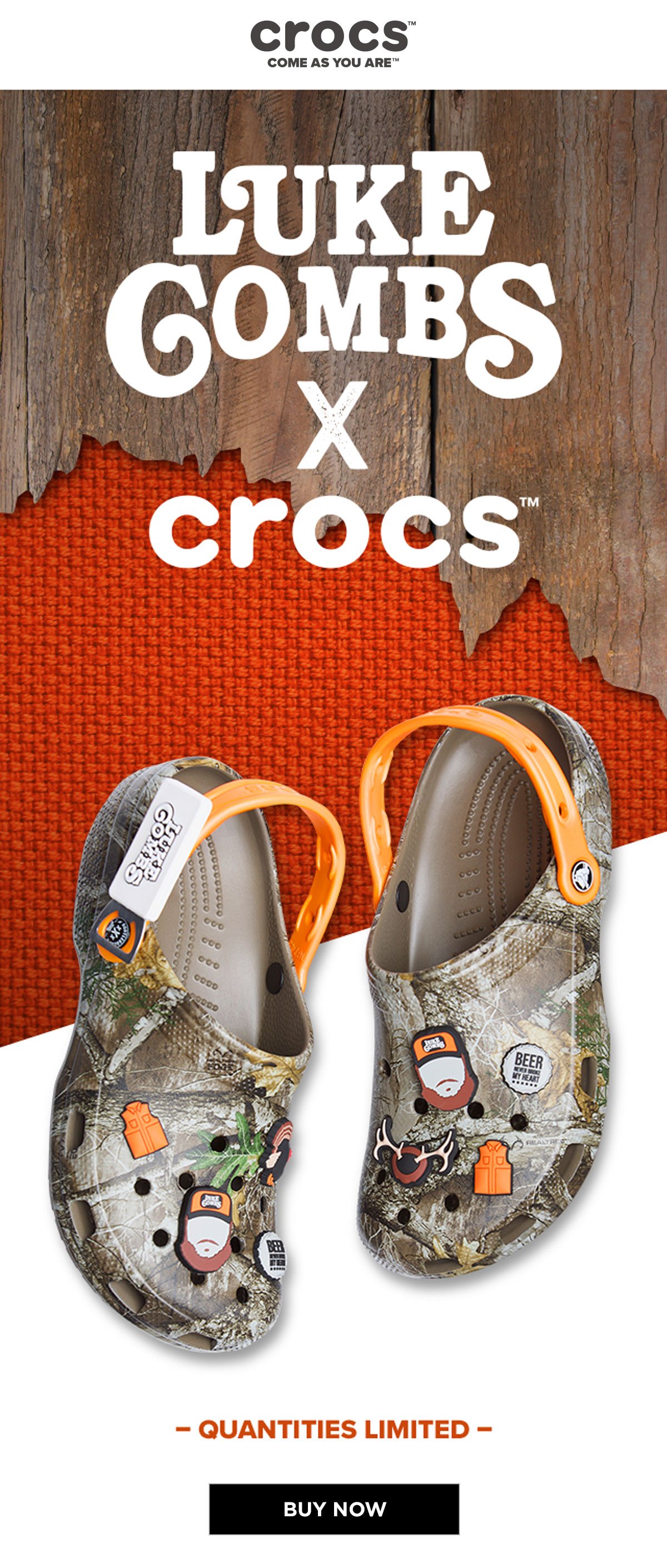 Rack Room Shoes: Luke Combs X Crocs 