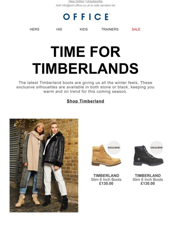 Office Shoes: Timberland winter feels 
