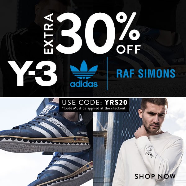 Get The Label: An EXTRA 30% off Y-3 and 
