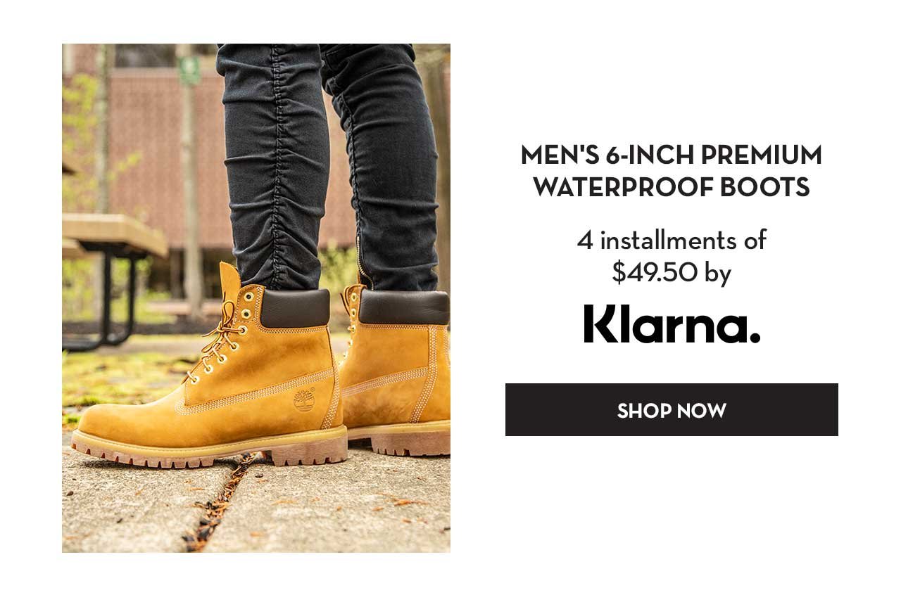 timberland buy now pay later