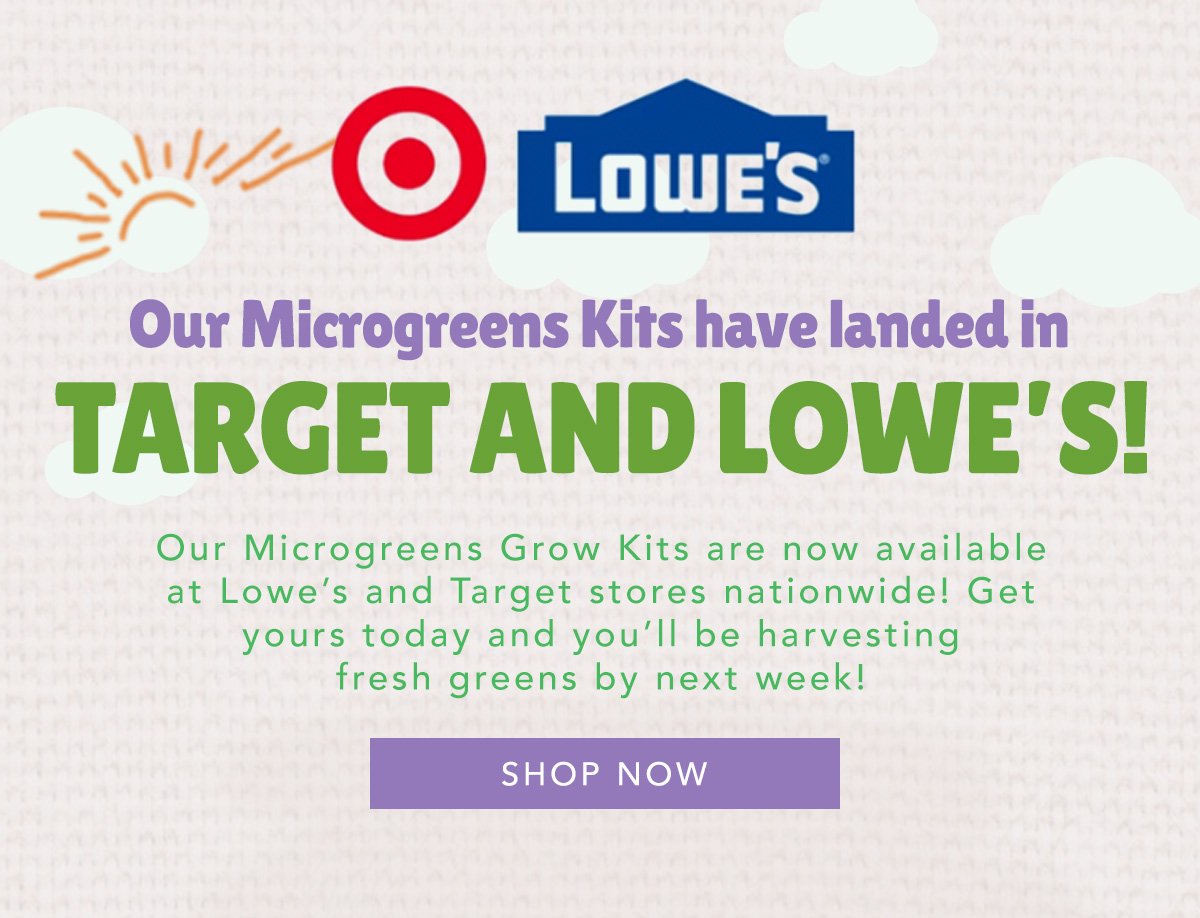 Water Garden Our Microgreens Kits Have Landed Nationwide In