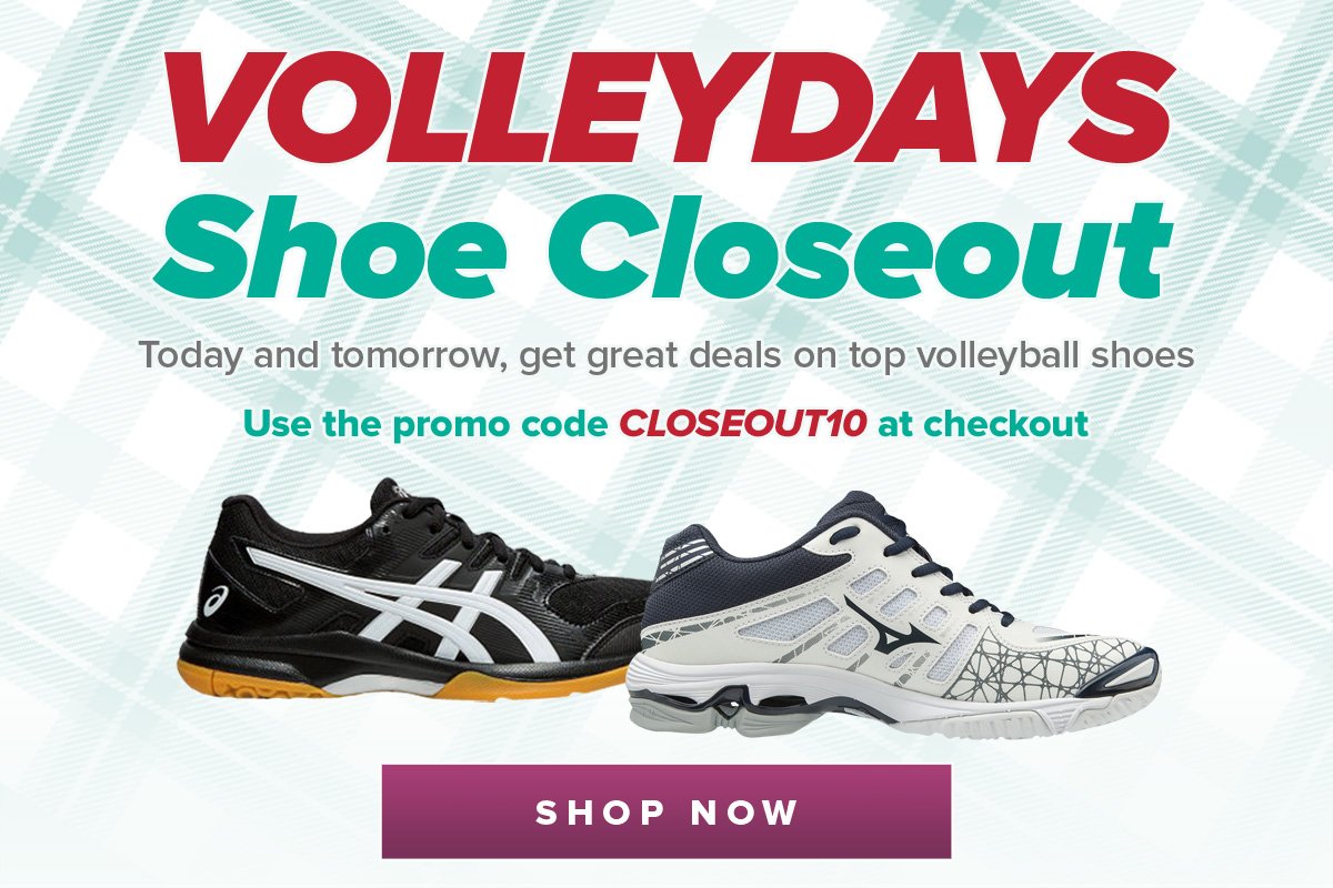 closeout volleyball shoes