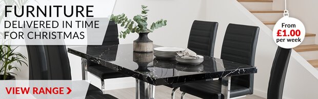 Furniture delivered in time for Christmas | View range