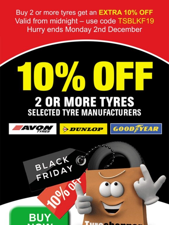 Tyre Shopper Black Friday Discount At Tyre Shopper Limited Time Only Milled