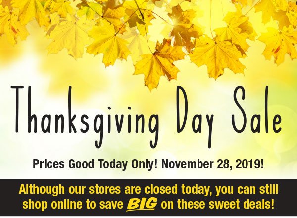 Menards Thanksgiving Day Sale Online Only Milled