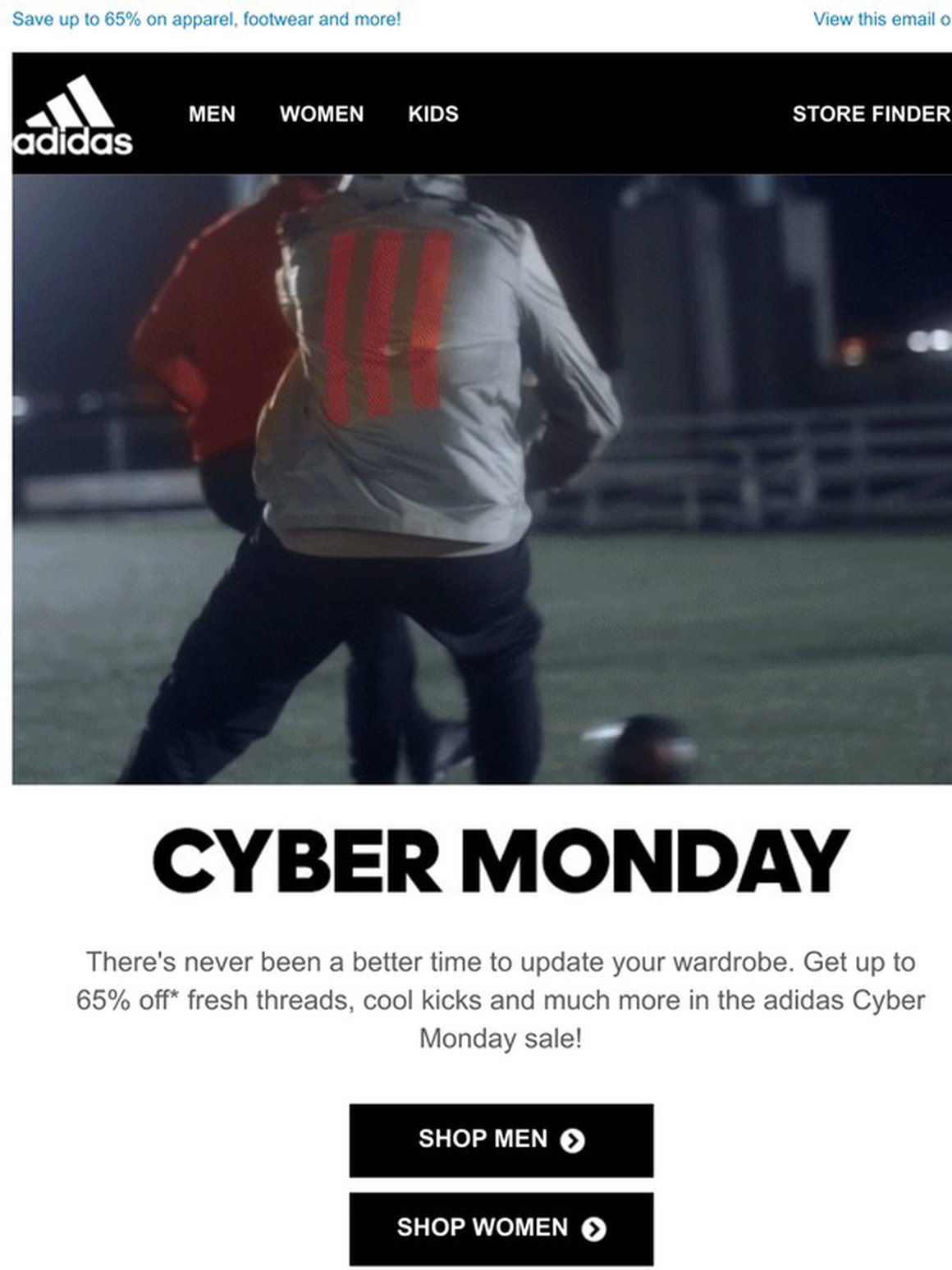 adidas monday cyber