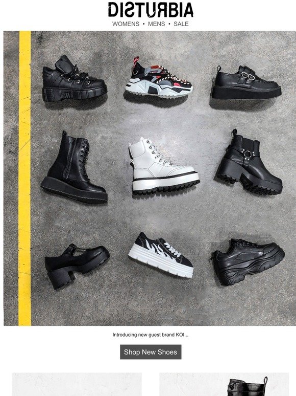 Disturbia: Introducing: NEW Shoes! | Milled