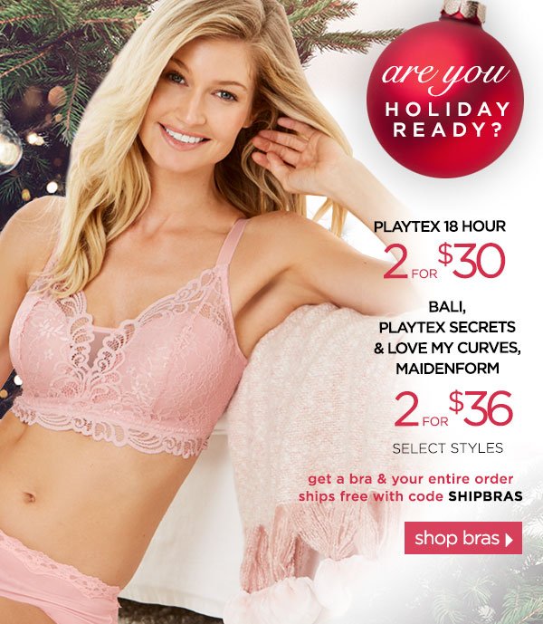 Comfy Bali Bras 2/$39 during our Stock Up Sale! - OneHanesPlace