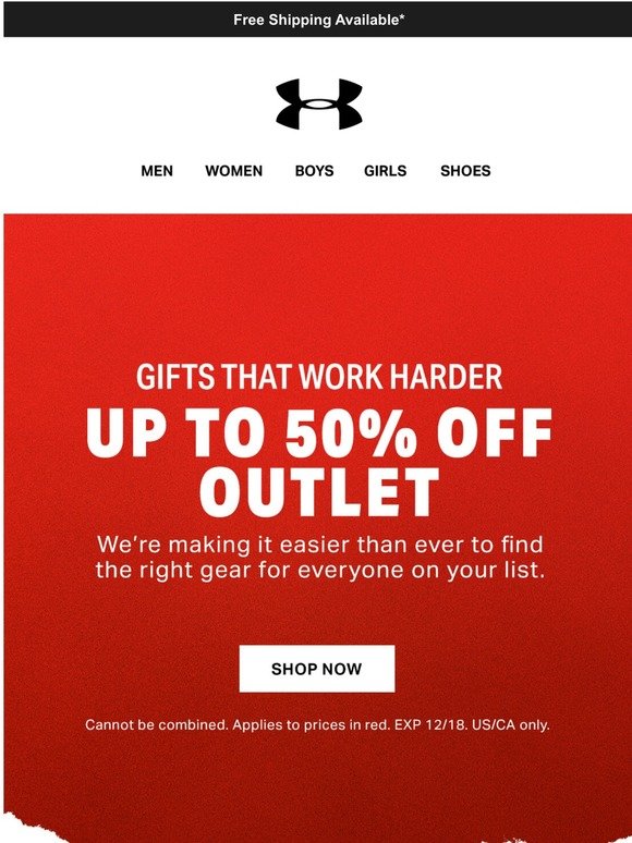 under armour outlet 50 off