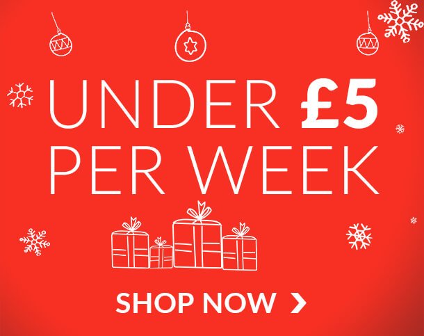 Gifts under £5 per week | Shop now