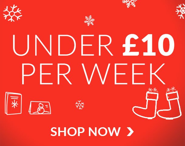 Gifts under £10 per week | Shop now