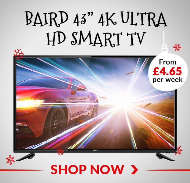 Baird 43" 4K Ultra HD Smart TV | shop now