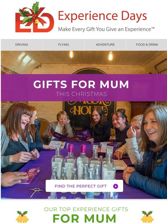 experience days for mum