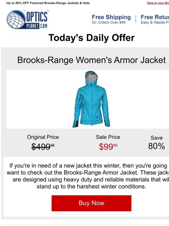 brooks range armor jacket
