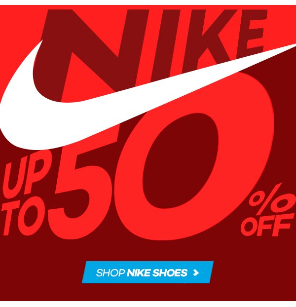 nike 50 percent off sale