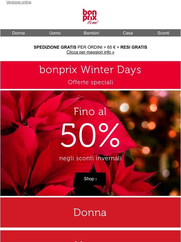 Bonprix Natale.Bonprix Email Newsletters Shop Sales Discounts And Coupon Codes Page 5