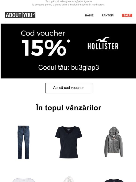 ABOUT YOU voucher code