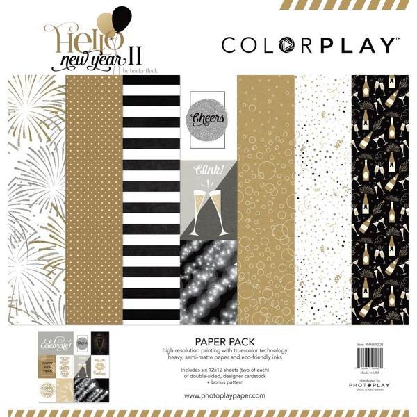 Colorplay Collection Pack 12"x12"-play Ball Bonus 6 Designs/2 Each