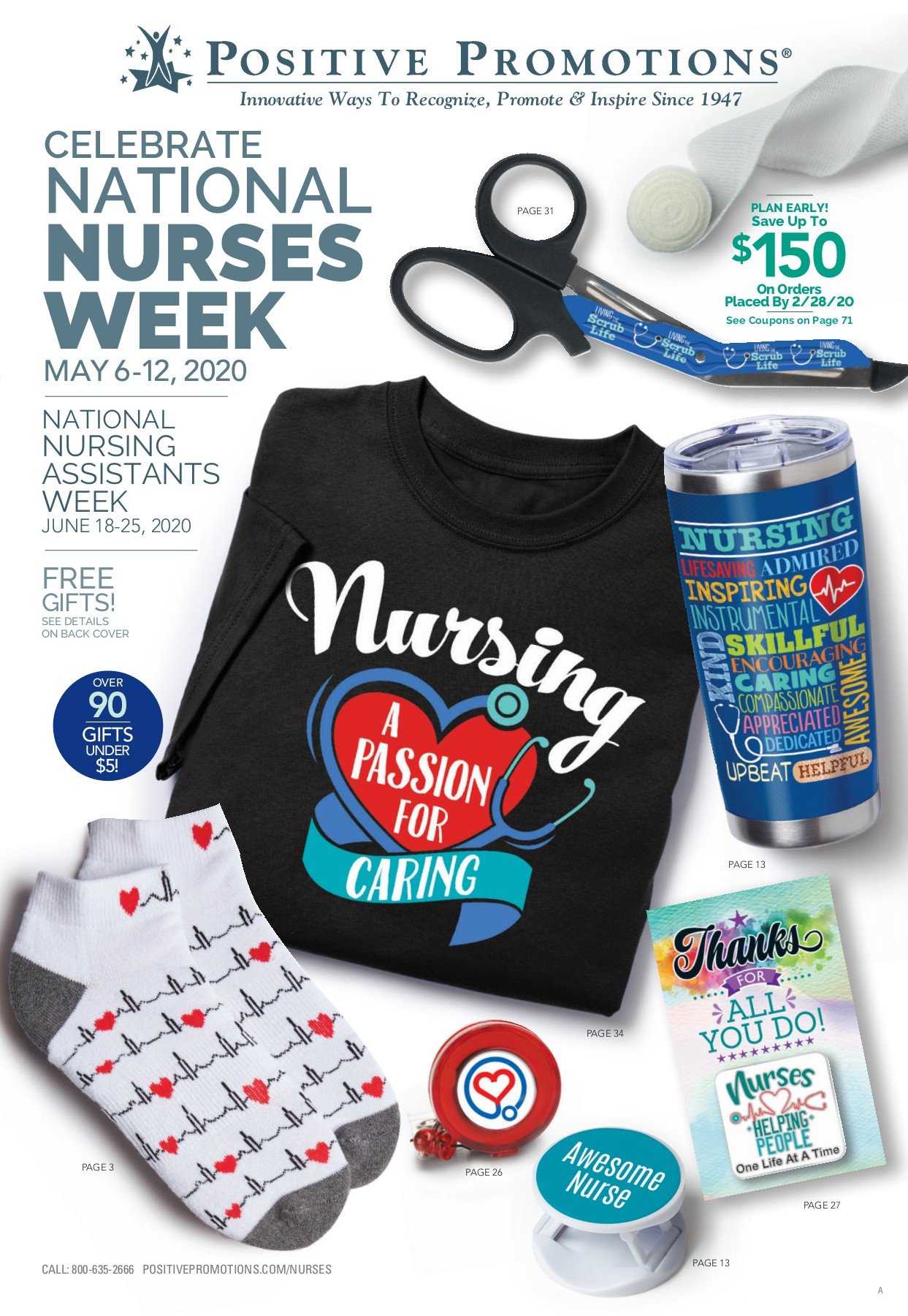 Positive Promotions New 2020 Nurses Week Gift Collection Milled