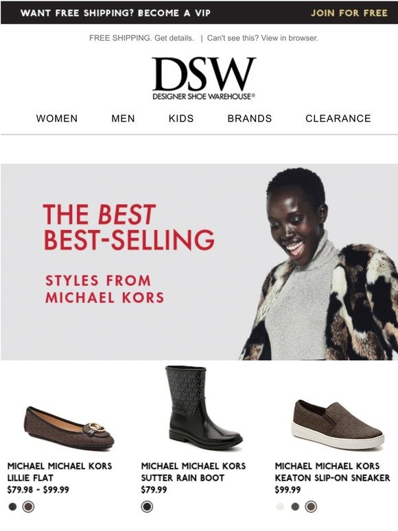DSW: Michael Kors best sellers 👊 | Milled