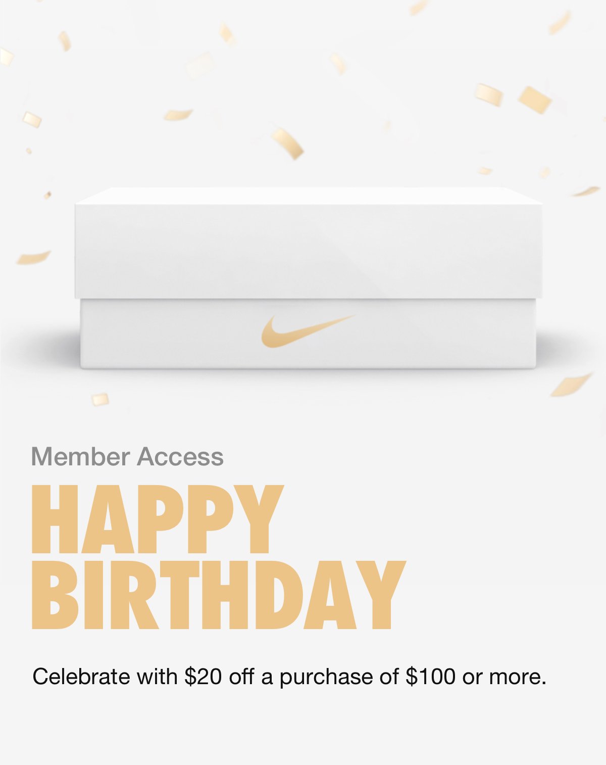 how to get my nike birthday discount