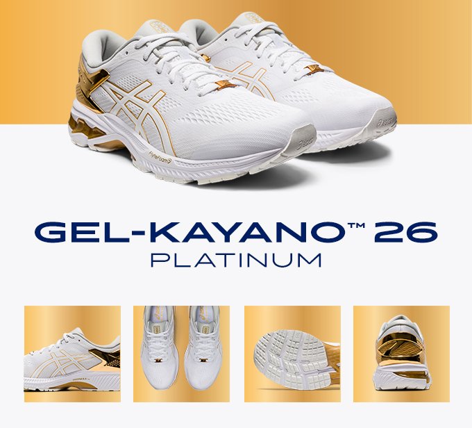 GEL-KAYANO™ 26 PLATINUM is 