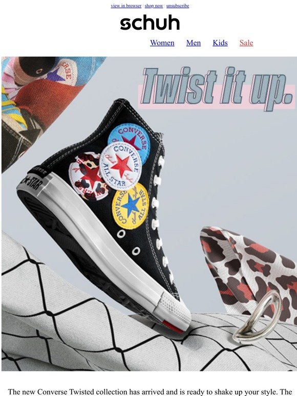 Schuh: Converse Twisted has arrived 