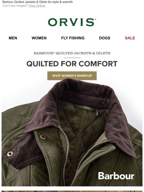 orvis barbour womens