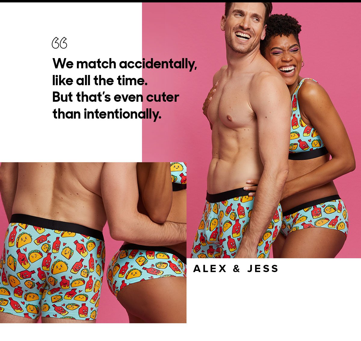MeUndies : We're Really in Our Fillings With Our New Print 🌮