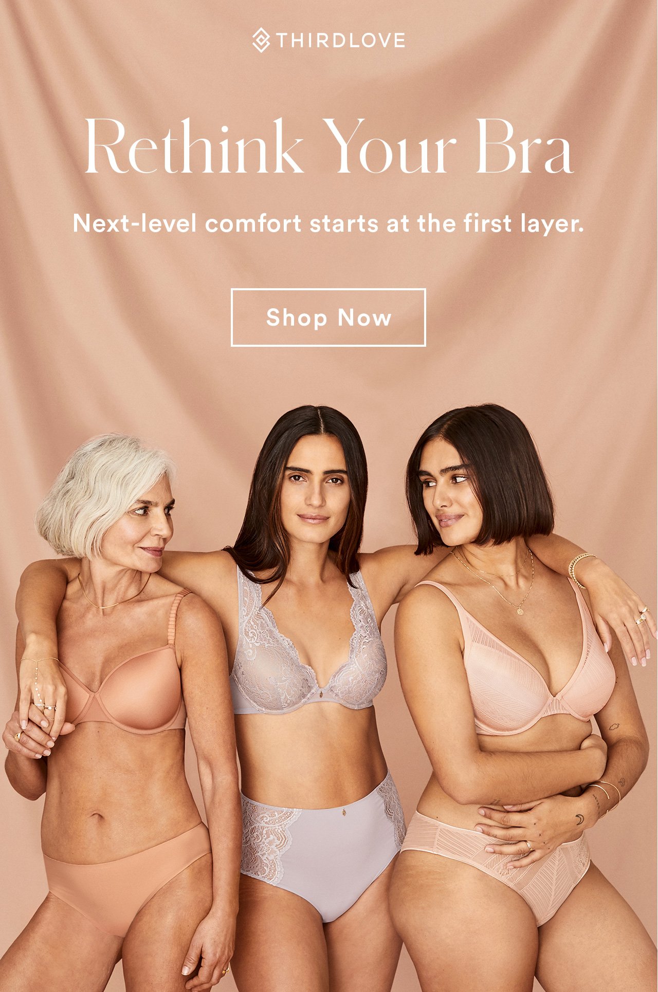 Third Love: Second skin comfort, in your size