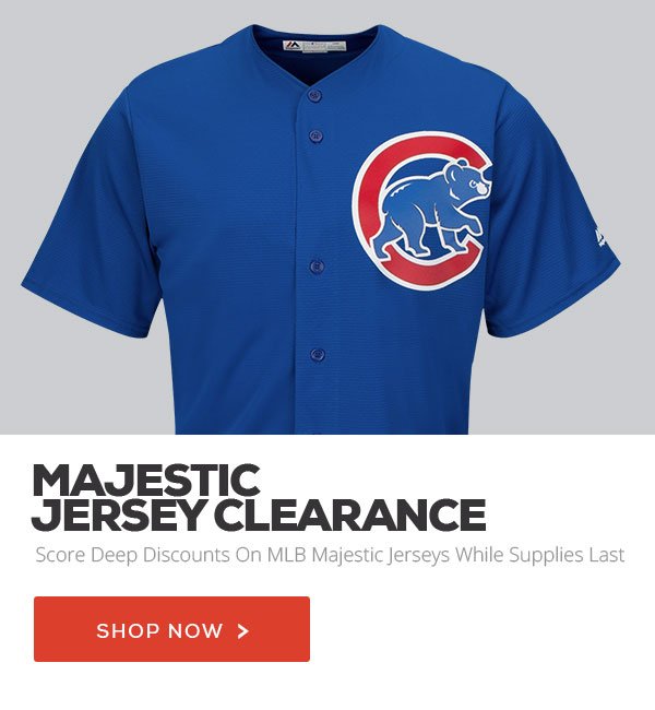 Deep Discounts on Majestic MLB Jerseys 