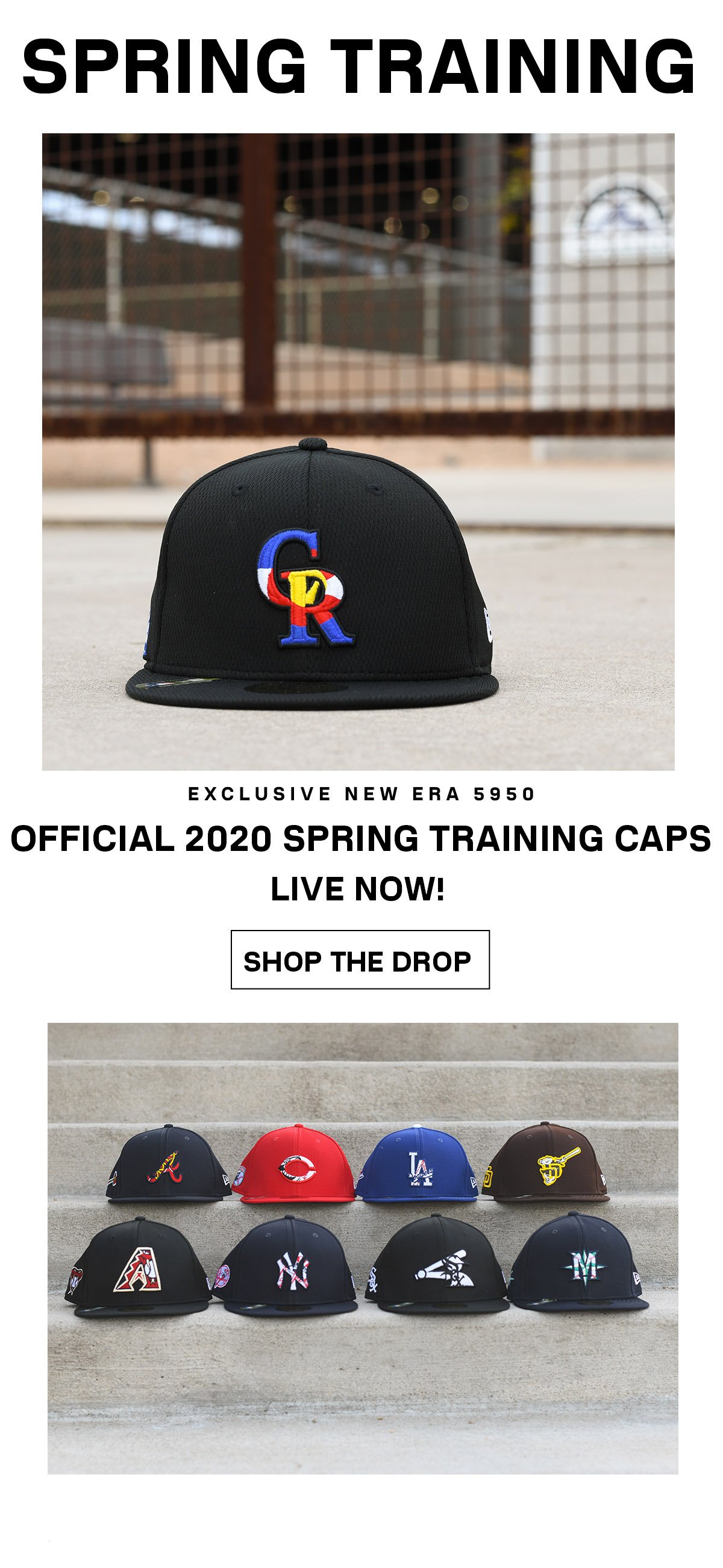 2020 spring training hats