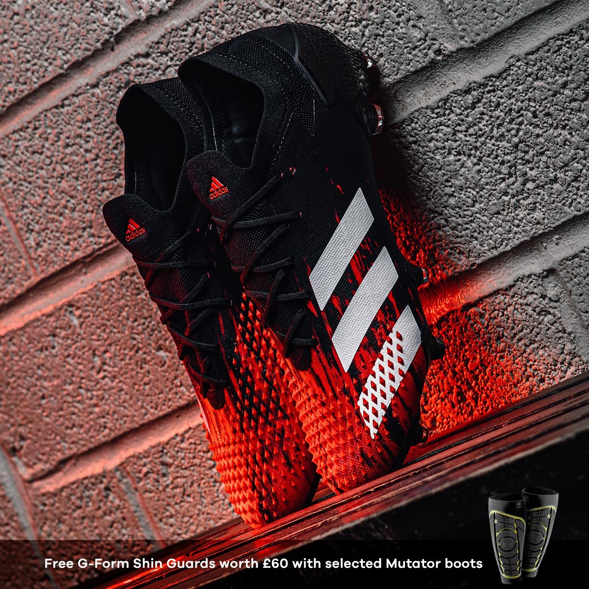 adidas Predator 20 Pro Goalkeeper Gloves Black.
