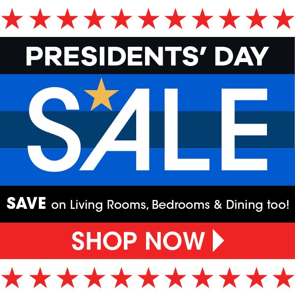 Featured image of post Rooms To Go Presidents Day Sale - 40% off 3 pc occasional table set at rooms to go.
