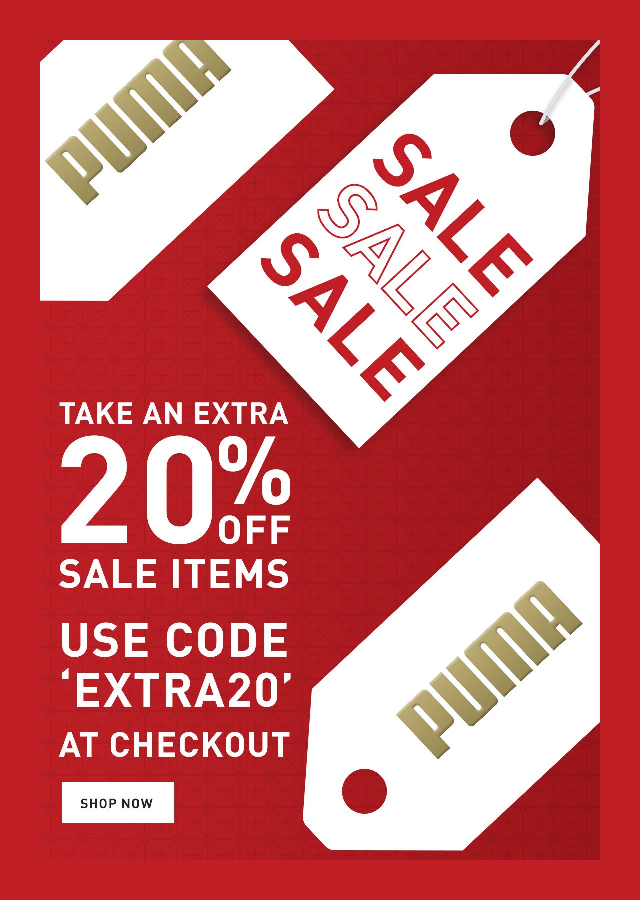 Puma AU: Take an extra 20% off sale 