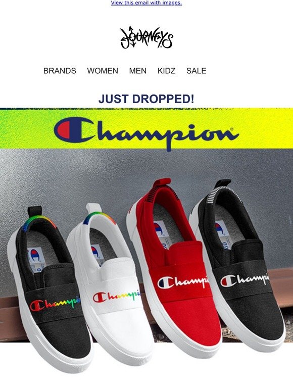 champion shoes journeys