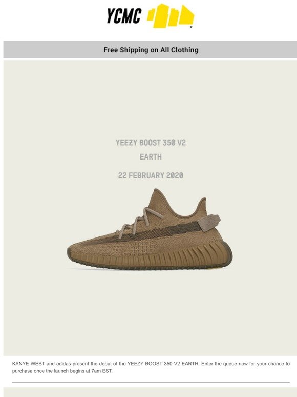 Yeezy Boost 350 V2 Earth Adidas US Size 