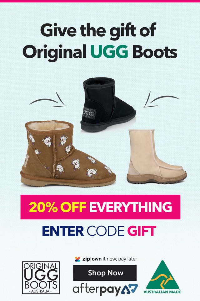 off Original UGG Boots. Wear now, pay 