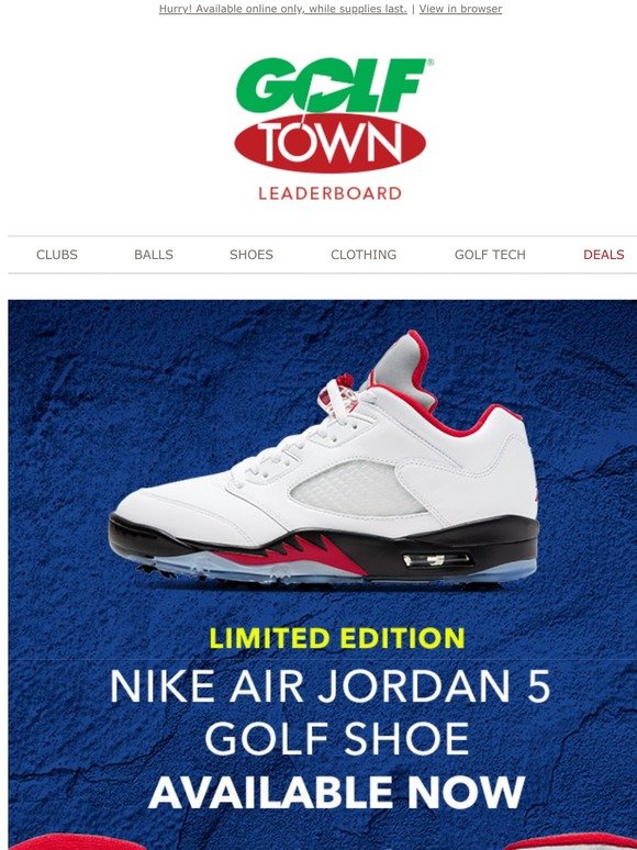 Golf Town: Limited Edition Air Jordan 5 