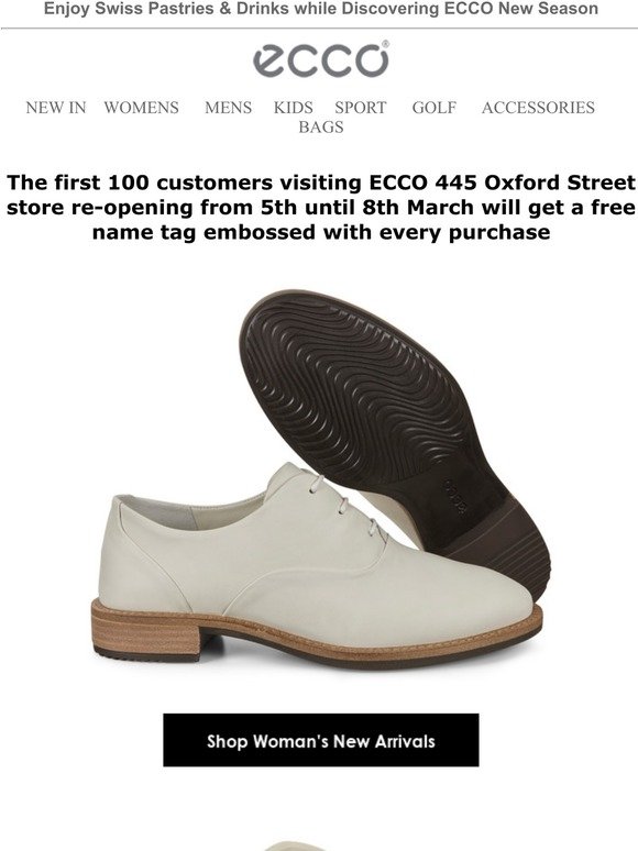 ECCO Oxford Street Store Re-Opening 