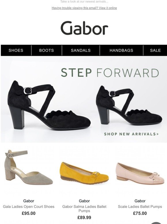 gabor ladies flat shoes